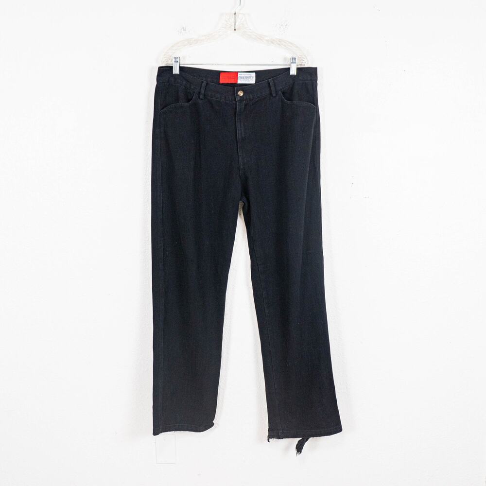 FUGAZI White Collar Workwear Jean Black denim size XL